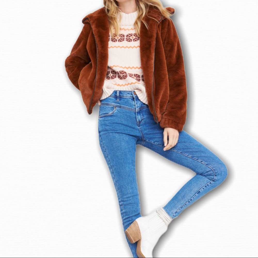 Madewell Wool Blend Chunky Knit Sweater S